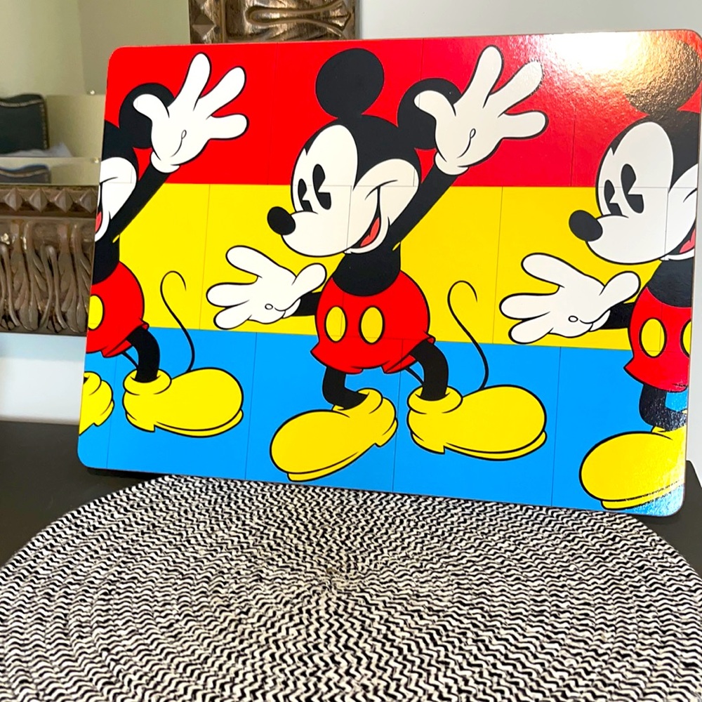 Pimpernel Primary Mickey Mouse placemats. New